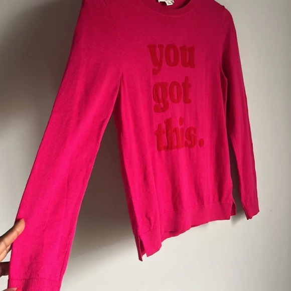Whistles You Got This wool blend Sweater - Pink - Picture 7 of 14